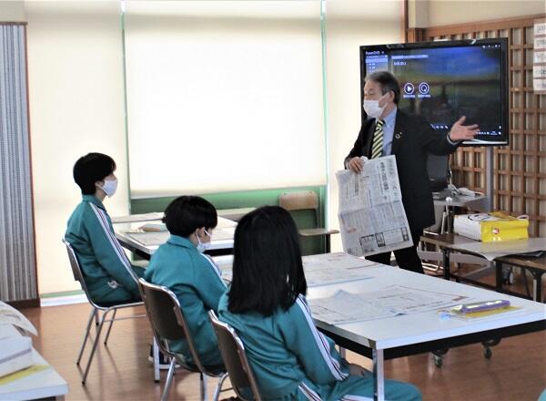 新聞が作られるまでの流れをDVDで見ました 新聞が作られるまでの流れをDVDで見ました